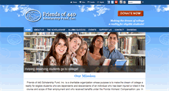 Desktop Screenshot of 440scholarship.org
